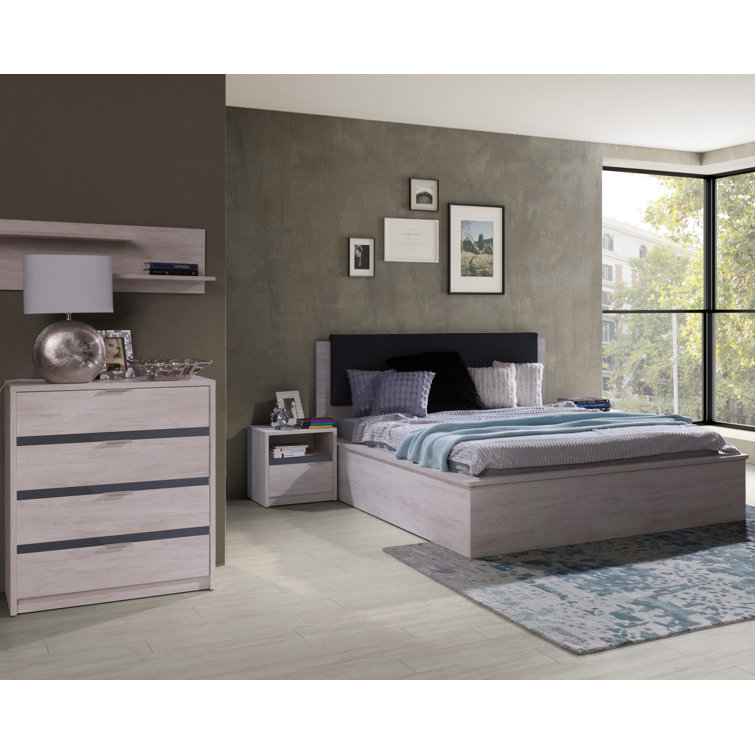 Ebern Designs 4-tlg. Schlafzimmermöbel-Set Olcay | Wayfair.de